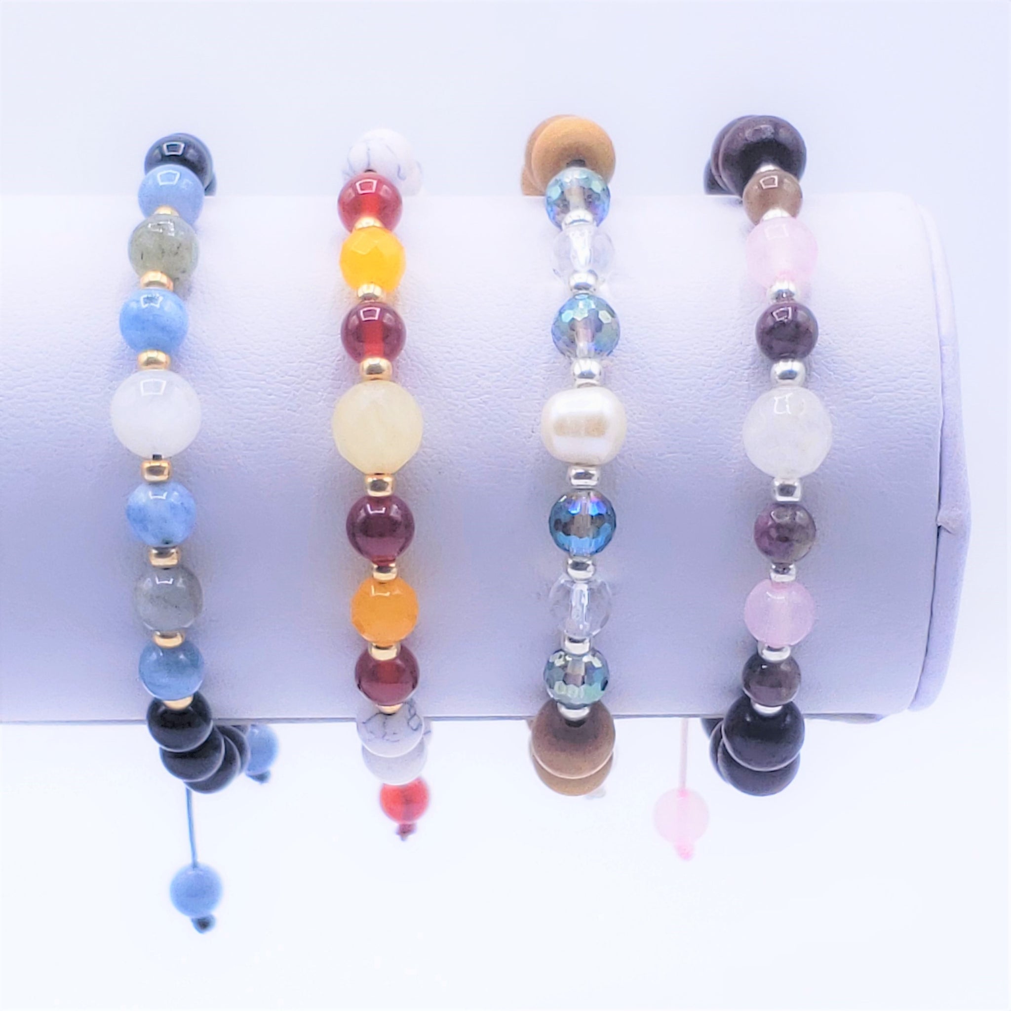 Moderation Mala Bead Bracelet.