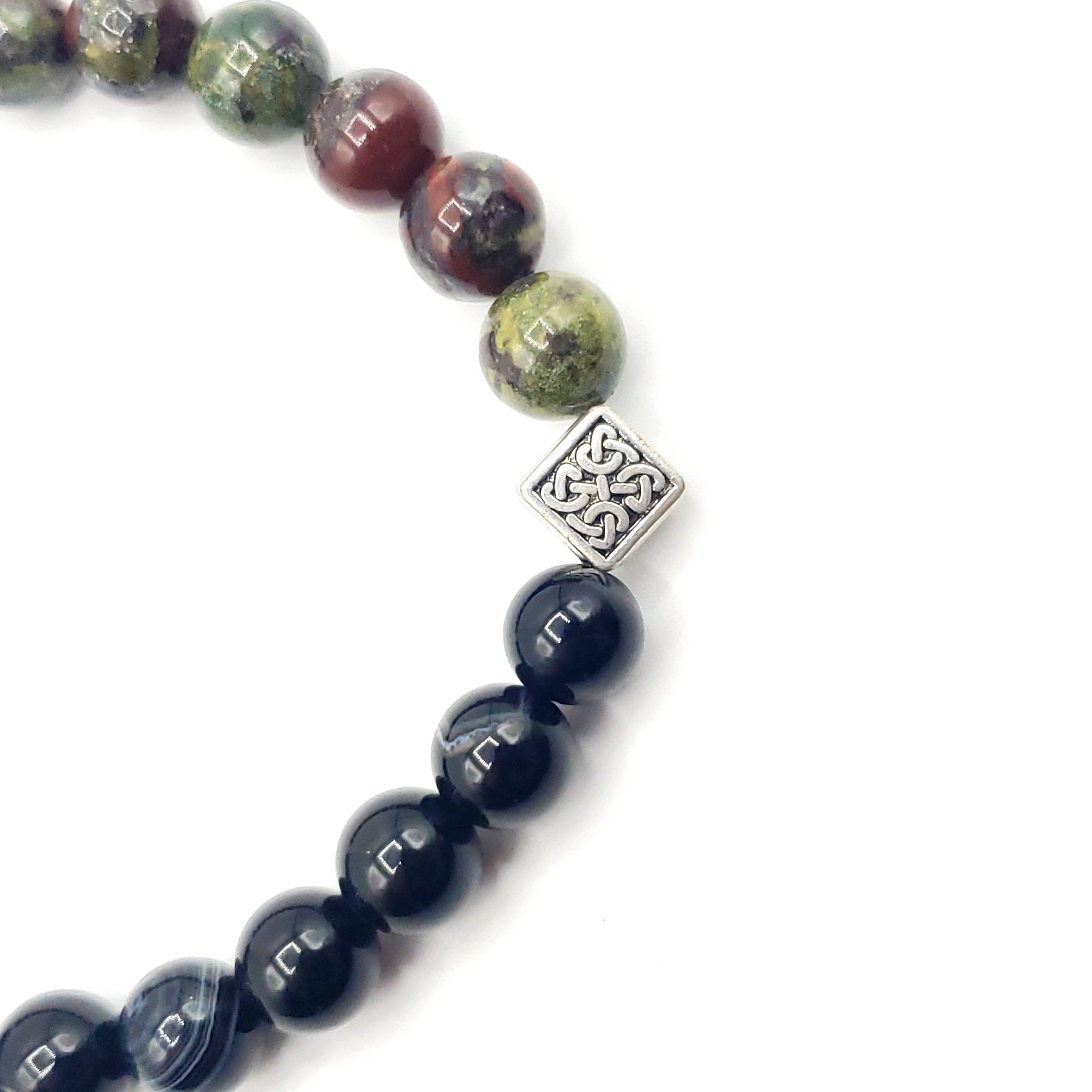 The Tech Men's Mala Bracelet.