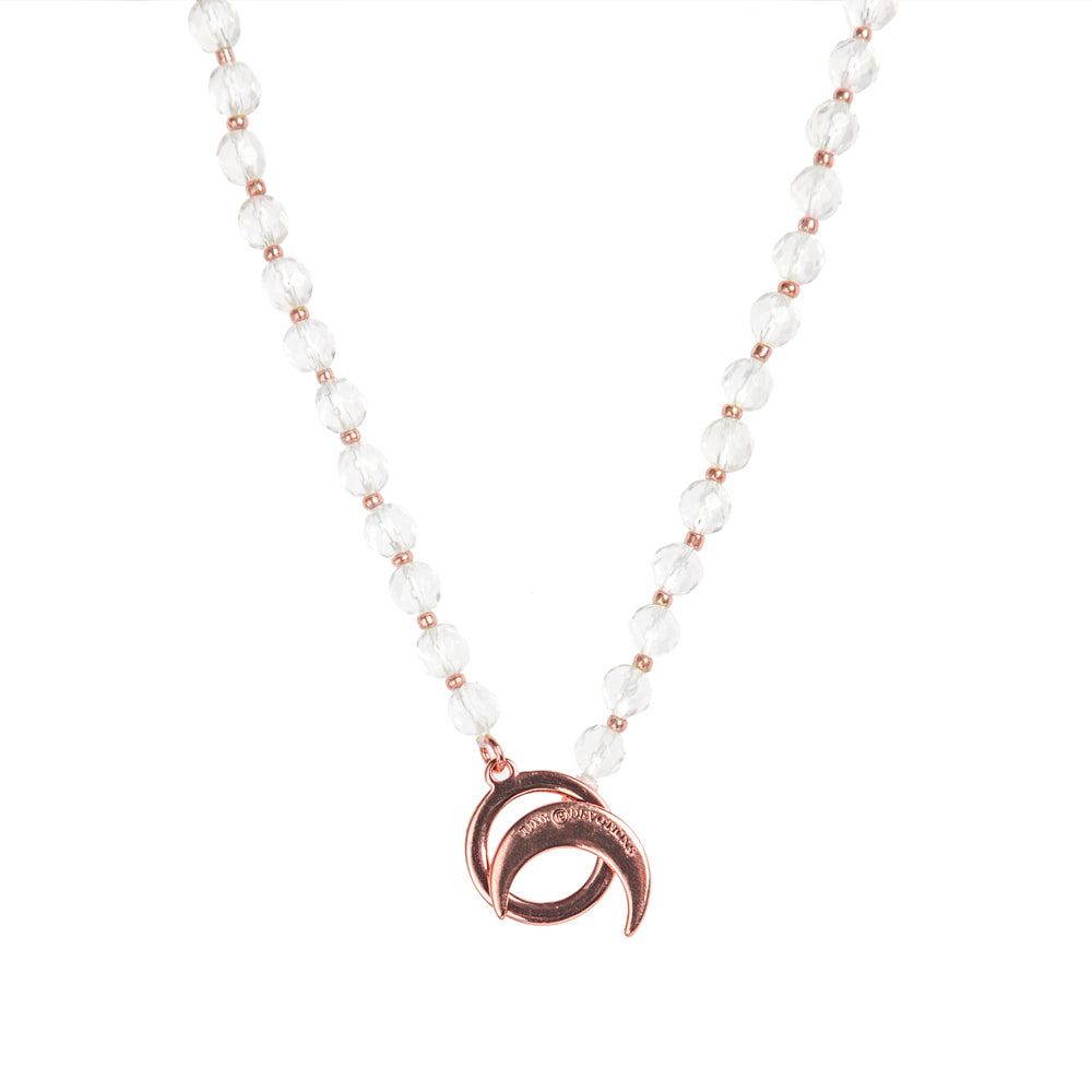 Clear Quartz Limitless Mala.
