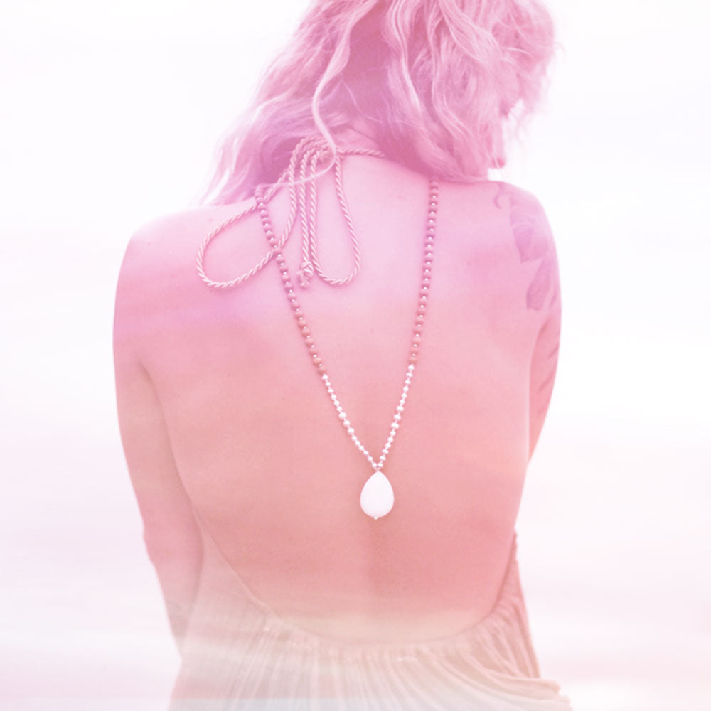 Teardrop of The Moon Mala.