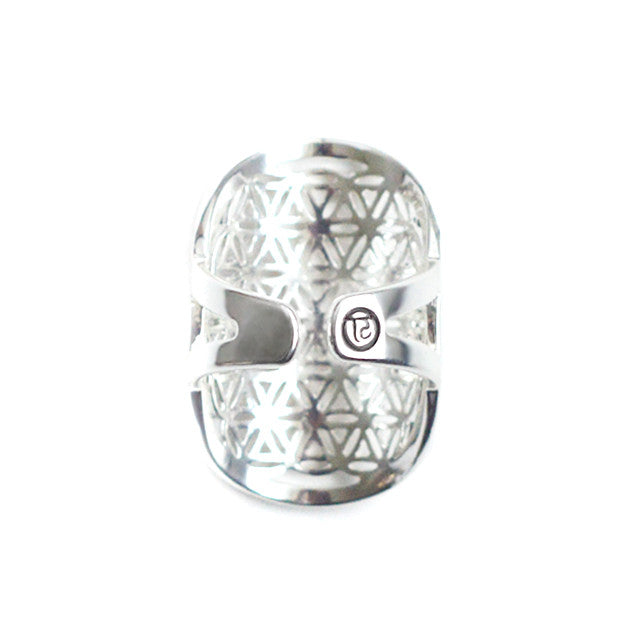 Flower of Life Ring - Silver