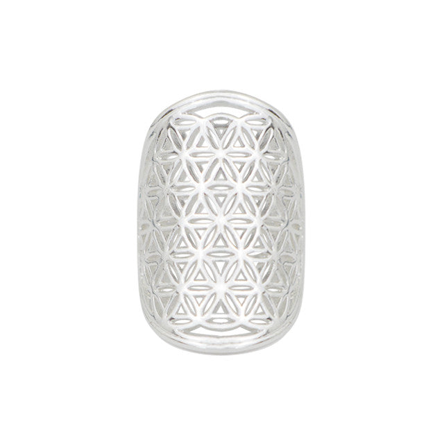 Flower of Life Ring - Silver