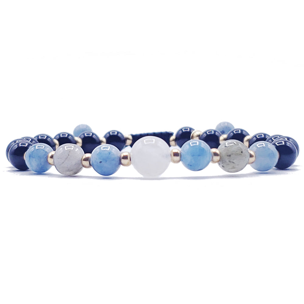 Moderation Mala Bead Bracelet.