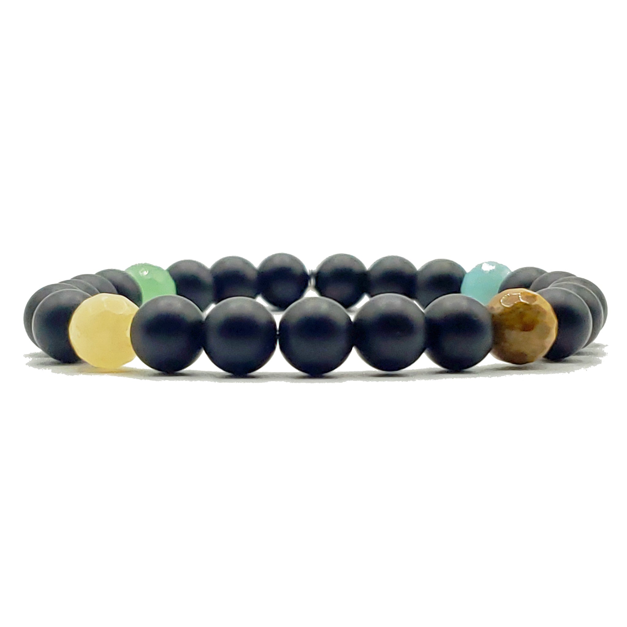 The Gambler Men's Mala Bracelet.