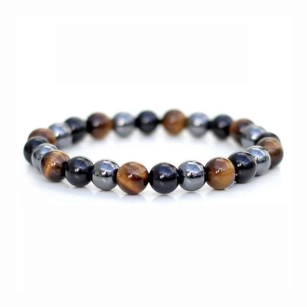 Triple Protection Mala Bead Bracelet.